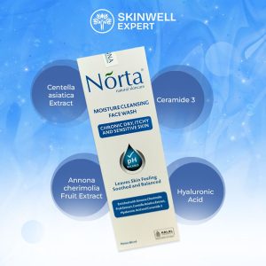 2 - Norta Moisture Cleansing Facial Wash 80ml