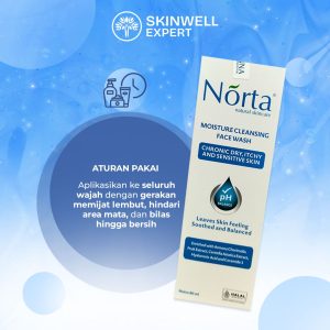 3 - Norta Moisture Cleansing Facial Wash 80ml